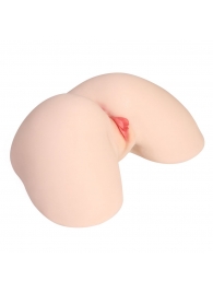 Мастурбатор-полуторс с двойным слоем материала Jenny Onahole Real Hips - KOKOS - в Мытищах купить с доставкой