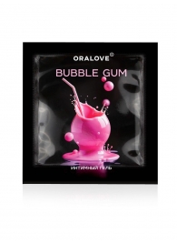 Саше съедобной оральной смазки OraLove с ароматом бабл-гам - 3 гр. - Биоритм - купить с доставкой в Мытищах