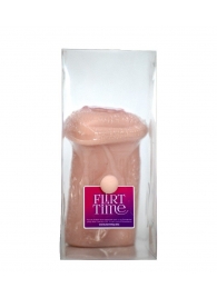 Телесный мастурбатор-вагина с фигурками на поверхности - LOVETOY (А-Полимер) - в Мытищах купить с доставкой