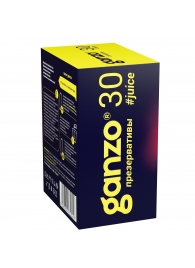 Ароматизированные презервативы Ganzo Juice - 30 шт. - Ganzo - купить с доставкой в Мытищах