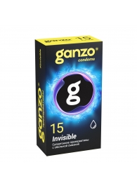 Супертонкие презервативы Ganzo Invisible - 15 шт. - Ganzo - купить с доставкой в Мытищах