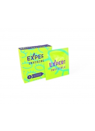 Ультратонкие презервативы Expert Invisible - 3 шт. - Expert - купить с доставкой в Мытищах