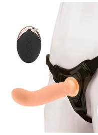 Женский вибрострапон со съемной насадкой и пультом ДУ - Erokay - купить с доставкой в Мытищах