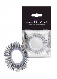 Круглое эрекционное кольцо с длинными «ресничками» - Sextaz - в Мытищах купить с доставкой