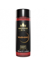 Массажное масло с согревающим эффектом Massage Oil Warming - 100 мл. - HOT - купить с доставкой в Мытищах