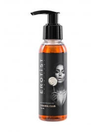 Разогревающее массажное масло Erotist Caramel Club с ароматом пралине - 100 мл. - Erotist Lubricants - купить с доставкой в Мытищах