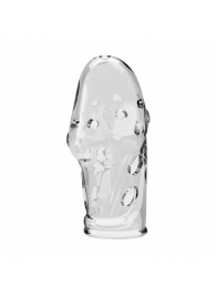 Прозрачная насадка на пенис Booker - 8 см. - Baile - в Мытищах купить с доставкой