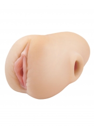 Телесный мастурбатор-вагина Pussy Pounder Squeeze Stroker - Pipedream - в Мытищах купить с доставкой