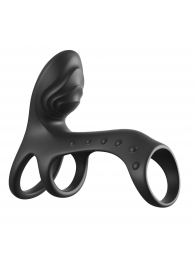 Черная насадка на пенис Ultimate Couples Cage Pro - Pipedream - в Мытищах купить с доставкой