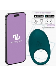 Зеленое интерактивное виброкольцо Ringo - Intoyou - в Мытищах купить с доставкой