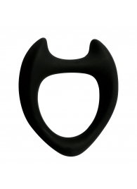 Черное эрекционное кольцо с рожками Wooomy Toro M - Adrien Lastic - в Мытищах купить с доставкой