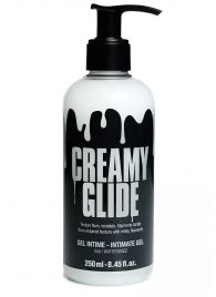Лубрикант на водной основе Creamy Glide с консистенцией спермы - 250 мл. - Strap-on-me - купить с доставкой в Мытищах