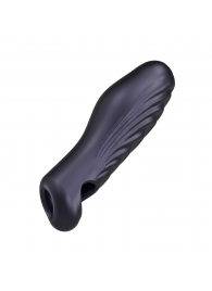 Сливовая силиконовая насадка на пенис с подхватом Manwan Ryzer - Manwan - в Мытищах купить с доставкой