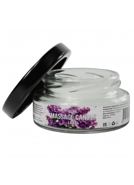 Массажная свеча «Сирень» - 50 мл. - SGAN - купить с доставкой в Мытищах