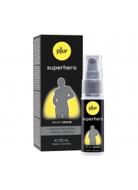 Пролонгатор-сыворотка pjur Superhero Delay Serum - 20 мл. - Pjur - купить с доставкой в Мытищах