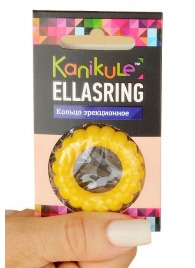 Цветное рельефное эрекционное кольцо Ellasring - Sitabella - в Мытищах купить с доставкой