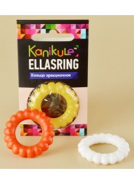 Цветное рельефное эрекционное кольцо Ellasring - Sitabella - в Мытищах купить с доставкой