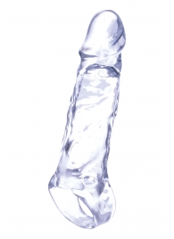 Прозрачная насадка-удлинитель Length Enhancer с подхватом - 16 см. - NMC - в Мытищах купить с доставкой