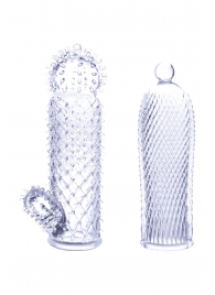 Набор из 2 прозрачных насадок на член Seductive Tickler Sleeves - NMC - в Мытищах купить с доставкой