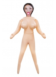 Телесная надувная секс-кукла с пышным бюстом - NMC - в Мытищах купить с доставкой