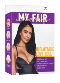 Телесная надувная секс-кукла с 3 любовными отверстиями - NMC - в Мытищах купить с доставкой