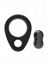 Черное эрекционное кольцо Cockring Single Weight - Dream Toys - в Мытищах купить с доставкой