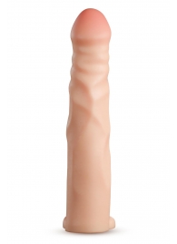 Телесная насадка-удлинитель Fortitude с подхватом - 17,7 см. - Blush Novelties - в Мытищах купить с доставкой