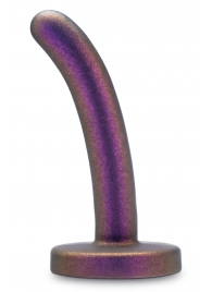 Фиолетовая насадка с гладкой поверхностью Surrender 4.75 Inch Beginner Pegging Dildo - 12 см. - Blush Novelties - купить с доставкой в Мытищах