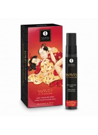 Оральный спрей Waves of Pleasure с ароматом клубники и шампанского - 20 мл. - Shunga - купить с доставкой в Мытищах