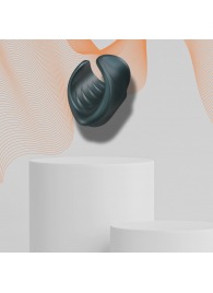 Серый сквозной мастурбатор с вибрацией Manwan Starter - Manwan - в Мытищах купить с доставкой