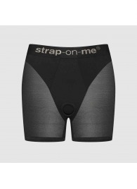 Трусики-шорты для фиксации насадок Strap-on-me Harness Lingerie Halo - size M - Strap-on-me - купить с доставкой в Мытищах