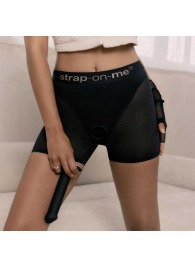 Трусики-шорты для фиксации насадок Strap-on-me Harness Lingerie Halo - size L - Strap-on-me - купить с доставкой в Мытищах