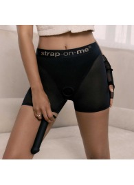 Трусики-шорты для фиксации насадок Strap-on-me Harness Lingerie Halo - size XL - Strap-on-me - купить с доставкой в Мытищах