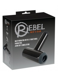 Черный мастурбатор с удобной ручкой Masturbator with 2 Functions - Orion - в Мытищах купить с доставкой