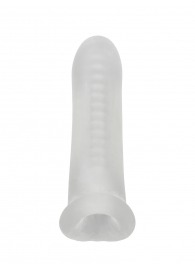 Белый фаллоудлинитель Striker - 13,5 см. - Lola Games - в Мытищах купить с доставкой
