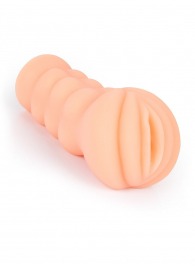 Телесный мастурбатор-вагина с эрекционными кольцами в комплекте - Sexy Girl - в Мытищах купить с доставкой