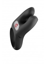 Черное эрекционное виброкольцо Nos - Fun Factory - в Мытищах купить с доставкой