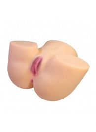 Телесный мастурбатор Liora с 2 любовными тоннелями - Baile - в Мытищах купить с доставкой