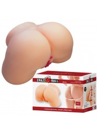 Телесный мастурбатор с 2 любовными отверстиями Olivia - Baile - в Мытищах купить с доставкой