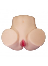 Телесный мастурбатор Julia с 2 любовными каналами - Baile - в Мытищах купить с доставкой