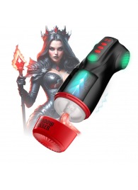 Интерактивный мастурбатор Raven с вакуумом, вибрацией и подсветкой - Shots Media BV - в Мытищах купить с доставкой