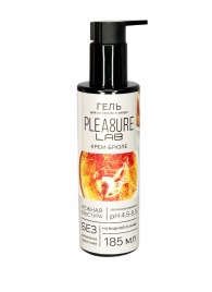 Съедобный лубрикант на водной основе Pleasure Lab с ароматом крем-брюле - 185 мл. - Pleasure Lab - купить с доставкой в Мытищах