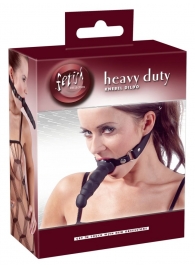 Кляп с наружным фаллоимитатором Knebel mit Dildo - Orion - купить с доставкой в Мытищах