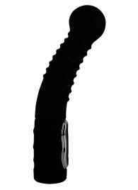 Чёрный стимулятор простаты с ротацией Prostate Twister - 20 см. - Orion - в Мытищах купить с доставкой