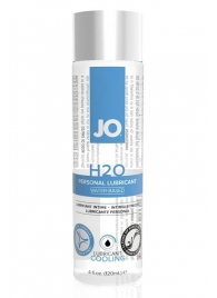 Охлаждающий лубрикант на водной основе JO Personal Lubricant H2O COOLING - 120 мл. - System JO - купить с доставкой в Мытищах