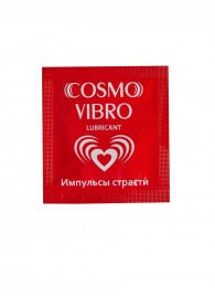 Пробник женского стимулирующего лубриканта на силиконовой основе Cosmo Vibro - 3 гр. - Биоритм - купить с доставкой в Мытищах