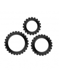 Набор из 3 ребристых эреционных колец TITAN - Baile - в Мытищах купить с доставкой