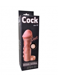 Фаллоудлинитель с кольцом COCK size M - 15 см. - LOVETOY (А-Полимер) - в Мытищах купить с доставкой