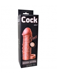 Фаллоудлинитель с кольцом COCK size L - 16,5 см. - LOVETOY (А-Полимер) - в Мытищах купить с доставкой