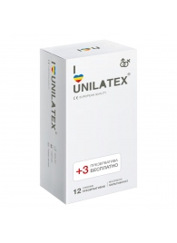 Разноцветные ароматизированные презервативы Unilatex Multifruit  - 12 шт. + 3 шт. в подарок - Unilatex - купить с доставкой в Мытищах